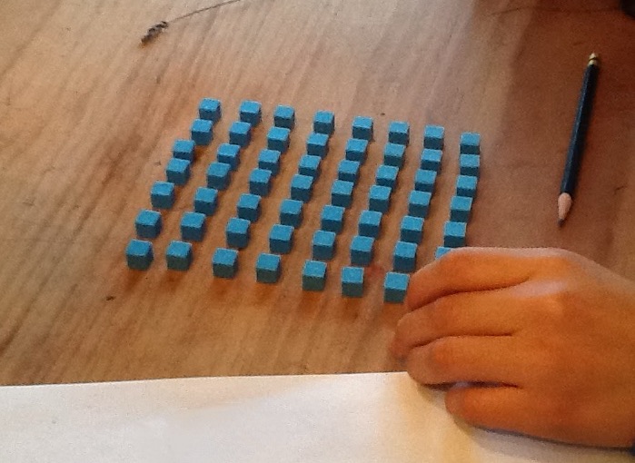 Interactive math workshop with children engaged in learning